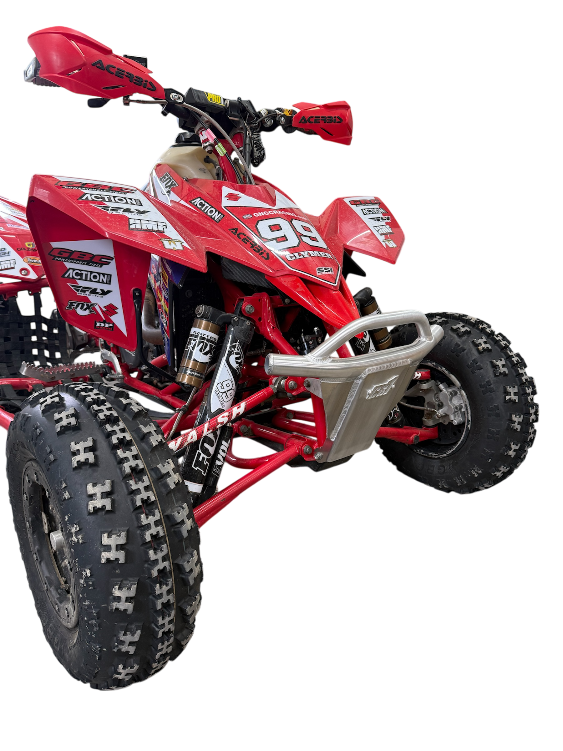 SUZUKI LT-450R FRONT BUMPER - BULLHORN STYLE