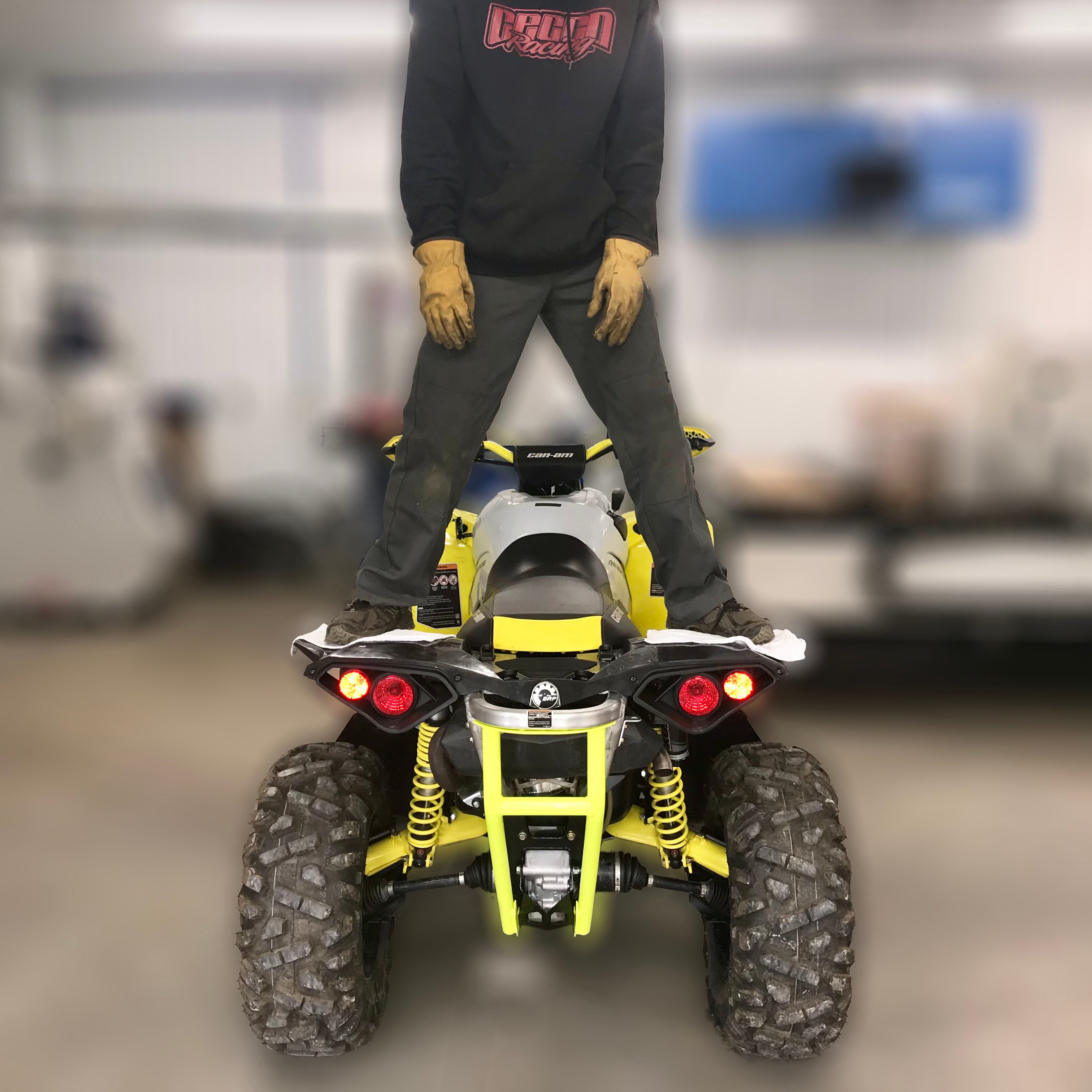 CAN AM RENEGADE 570/800/850/1000 REAR FENDER SUPPORTS