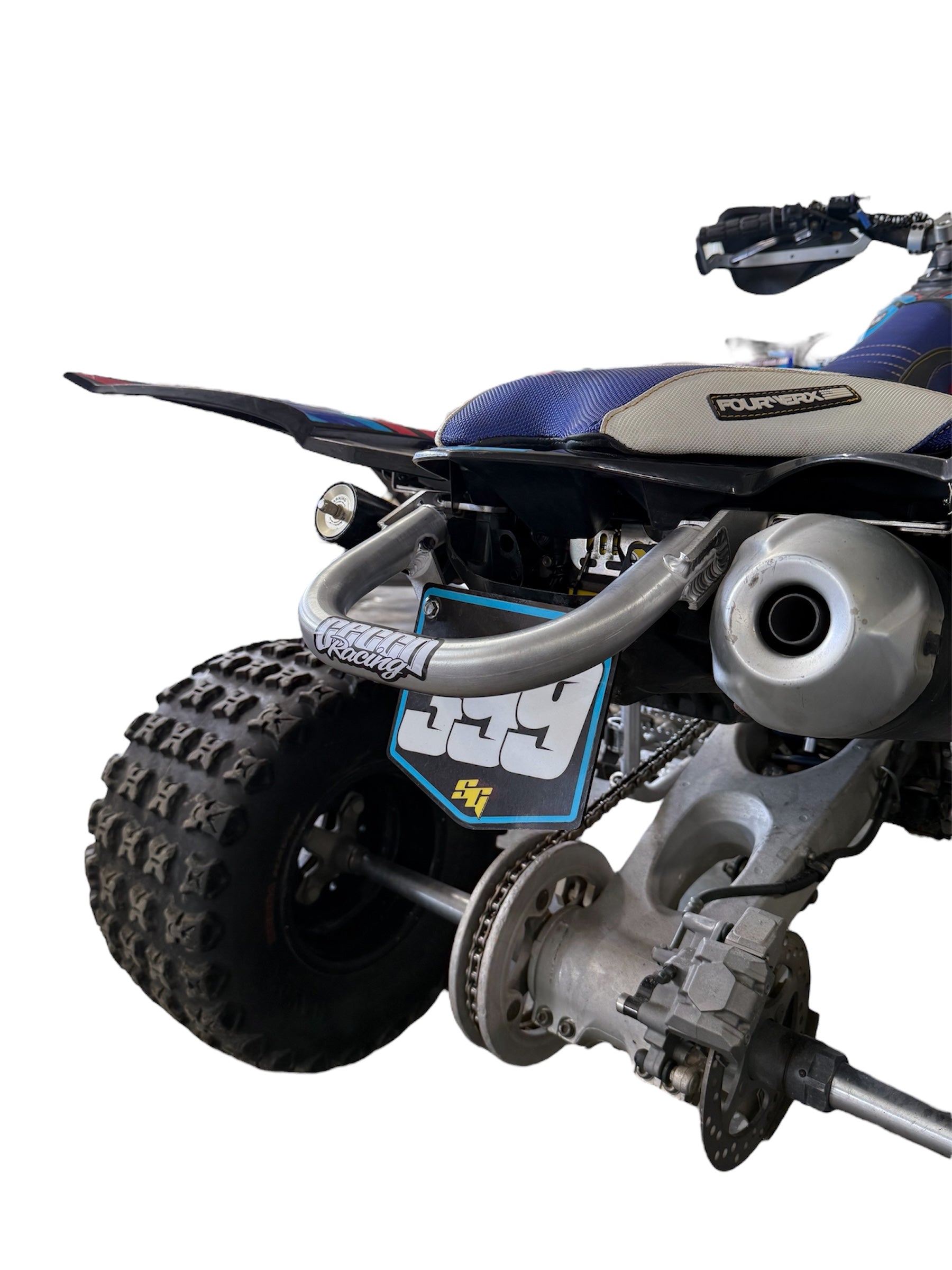 YAMAHA YFZ450R REAR GRAB BAR (4