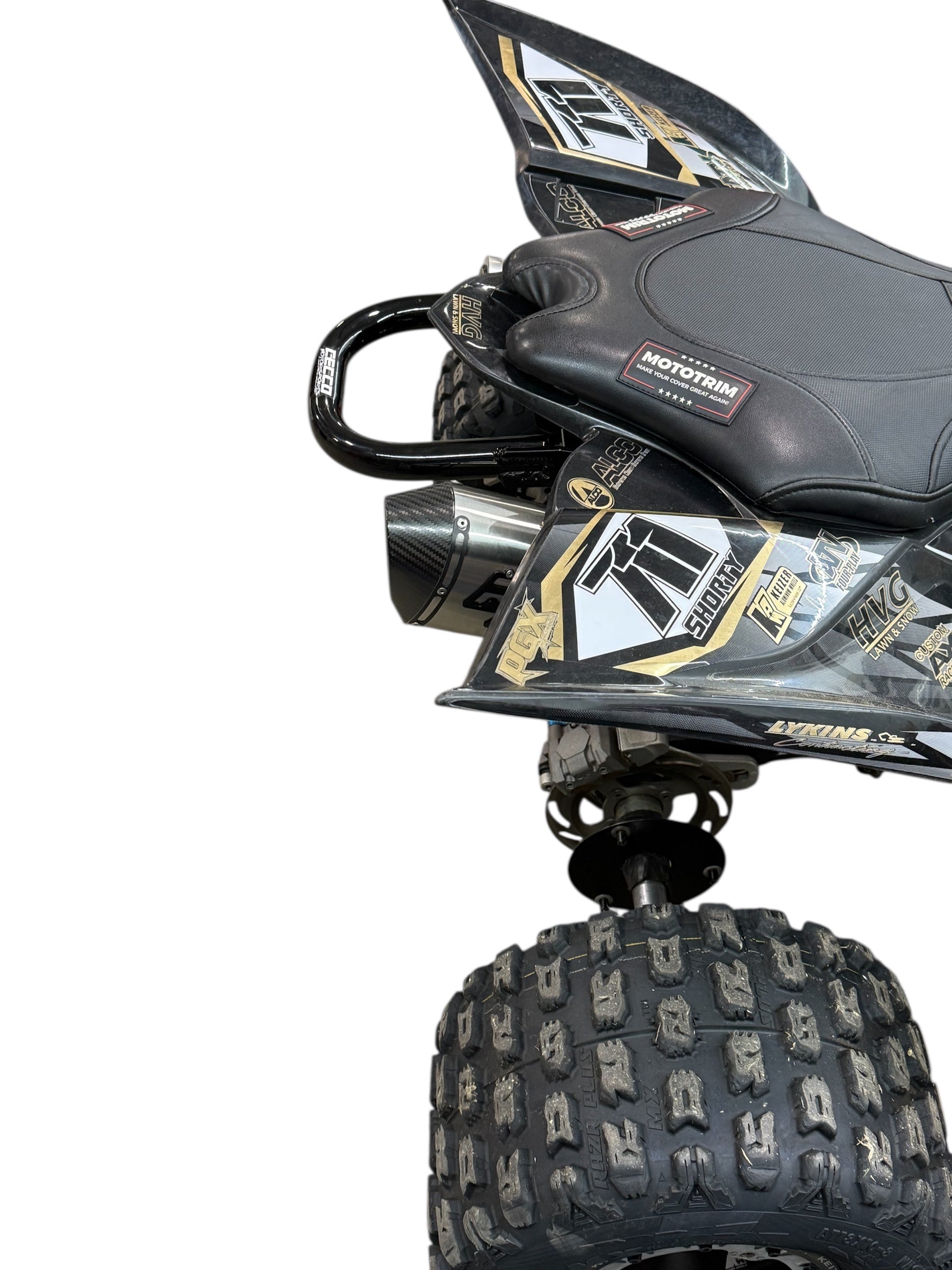 YAMAHA YFZ450R PHAT MID-DROP GRAB BAR (2