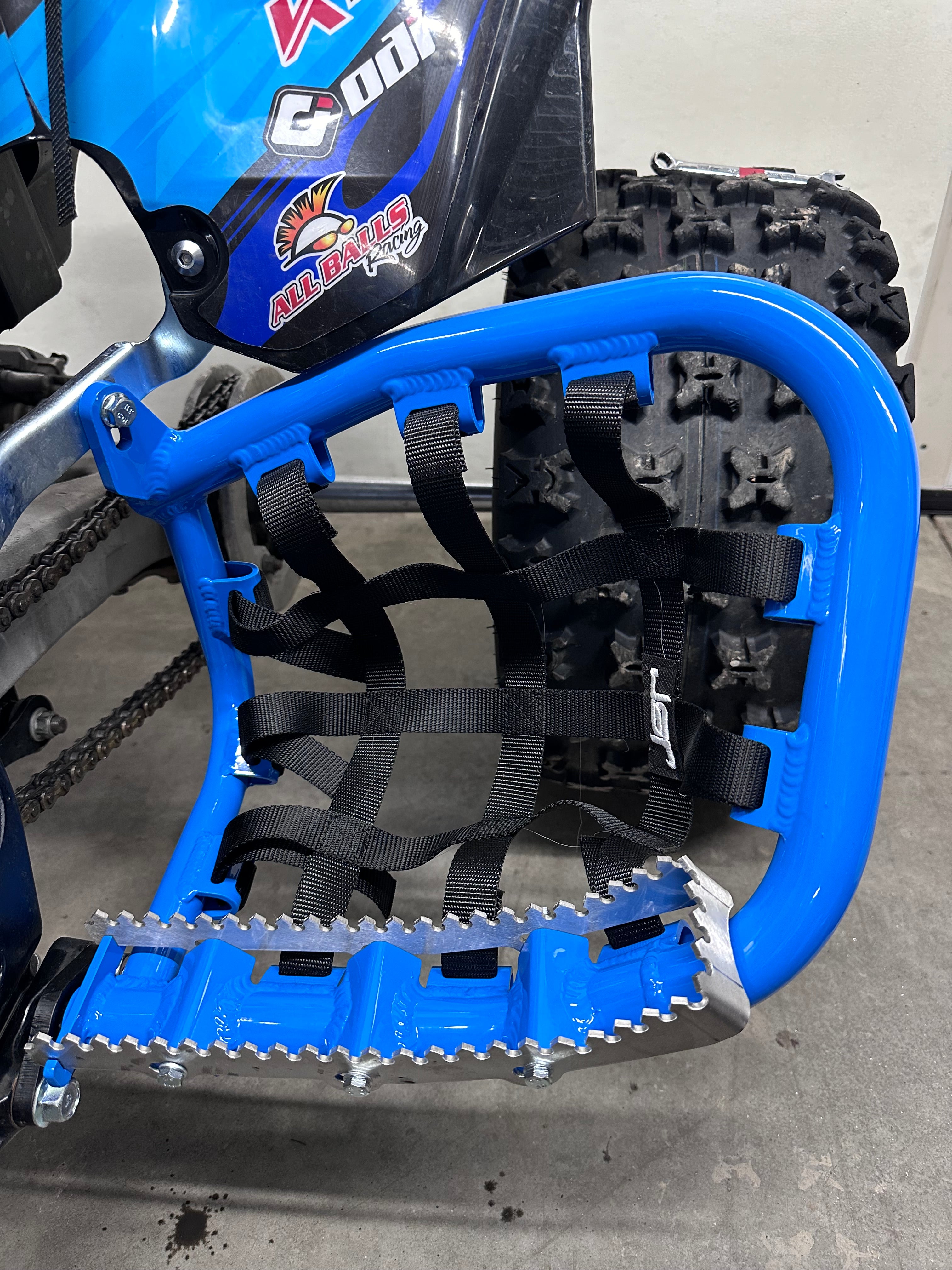 ムラPT01 TRAVELLER 48 紺 永久クリース ジャージ素材 YAMAHA YFZ 450R XC HEEL GUARD PEG COMBO – Cecco Motorsports