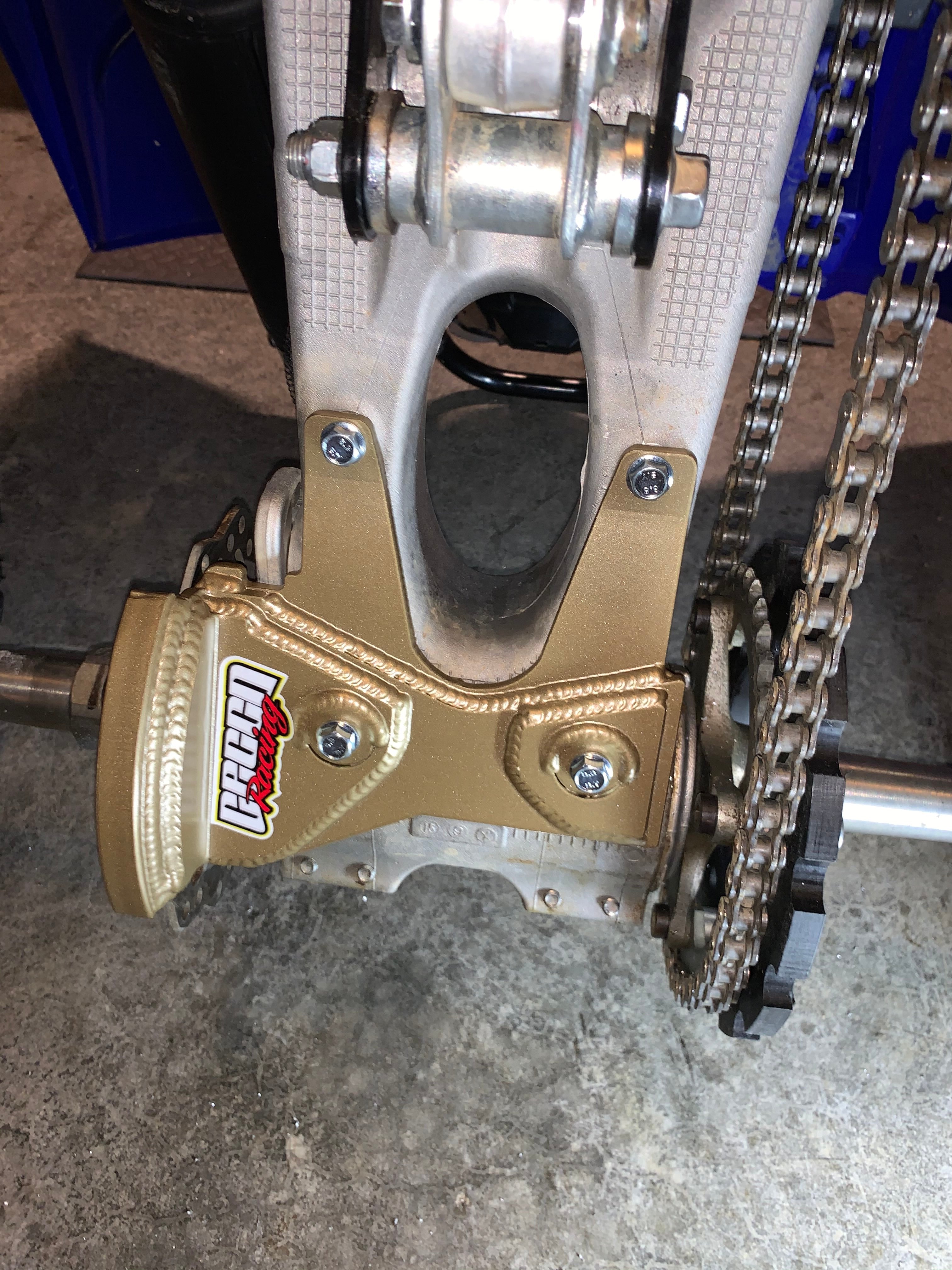 YAMAHA YFZ450 R EFI SWINGARM ROTOR GUARD SKIDPLATE - 8 MM – Cecco