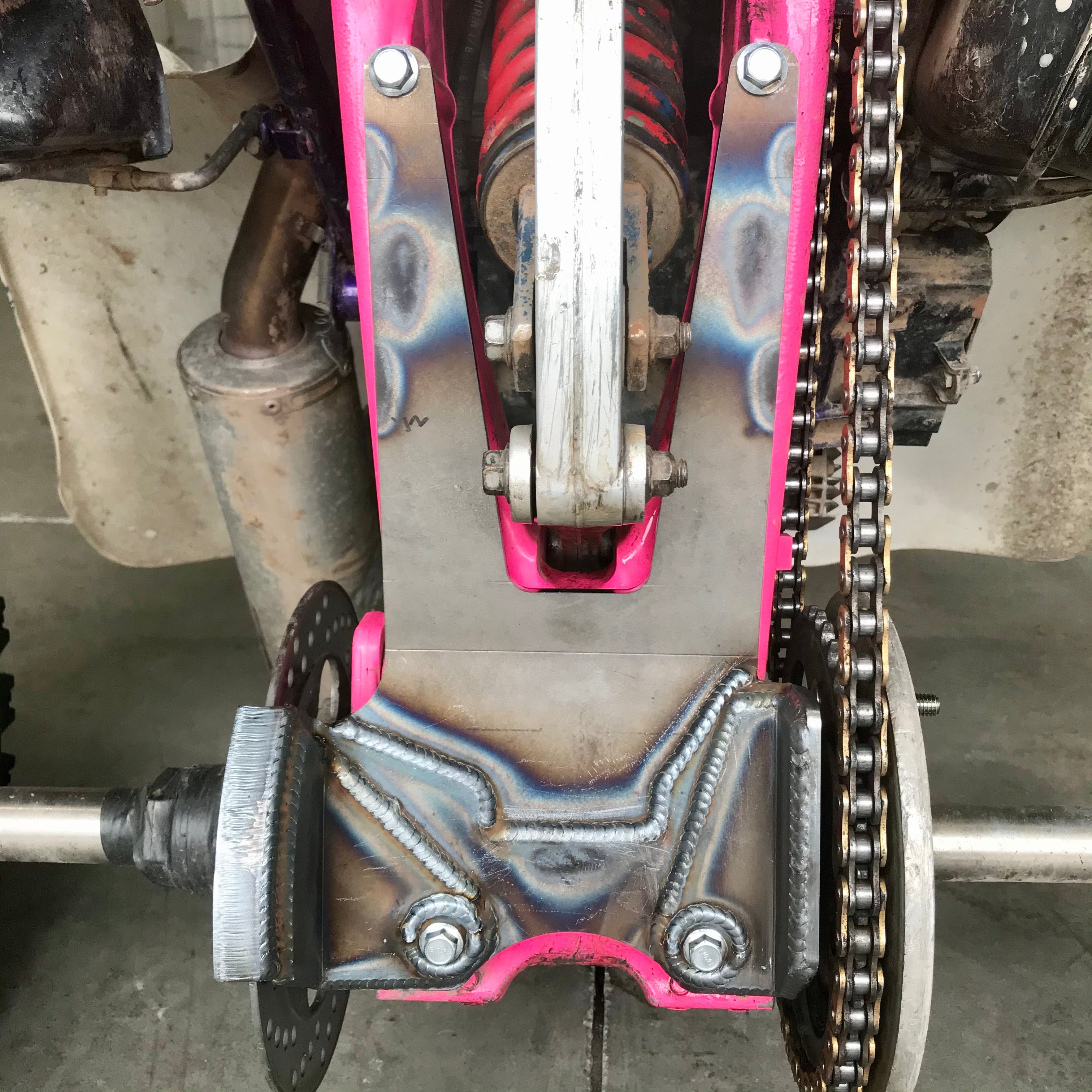 HONDA TRX400EX SWINGARM ROTOR GUARD SKIDPLATE – Cecco Motorsports