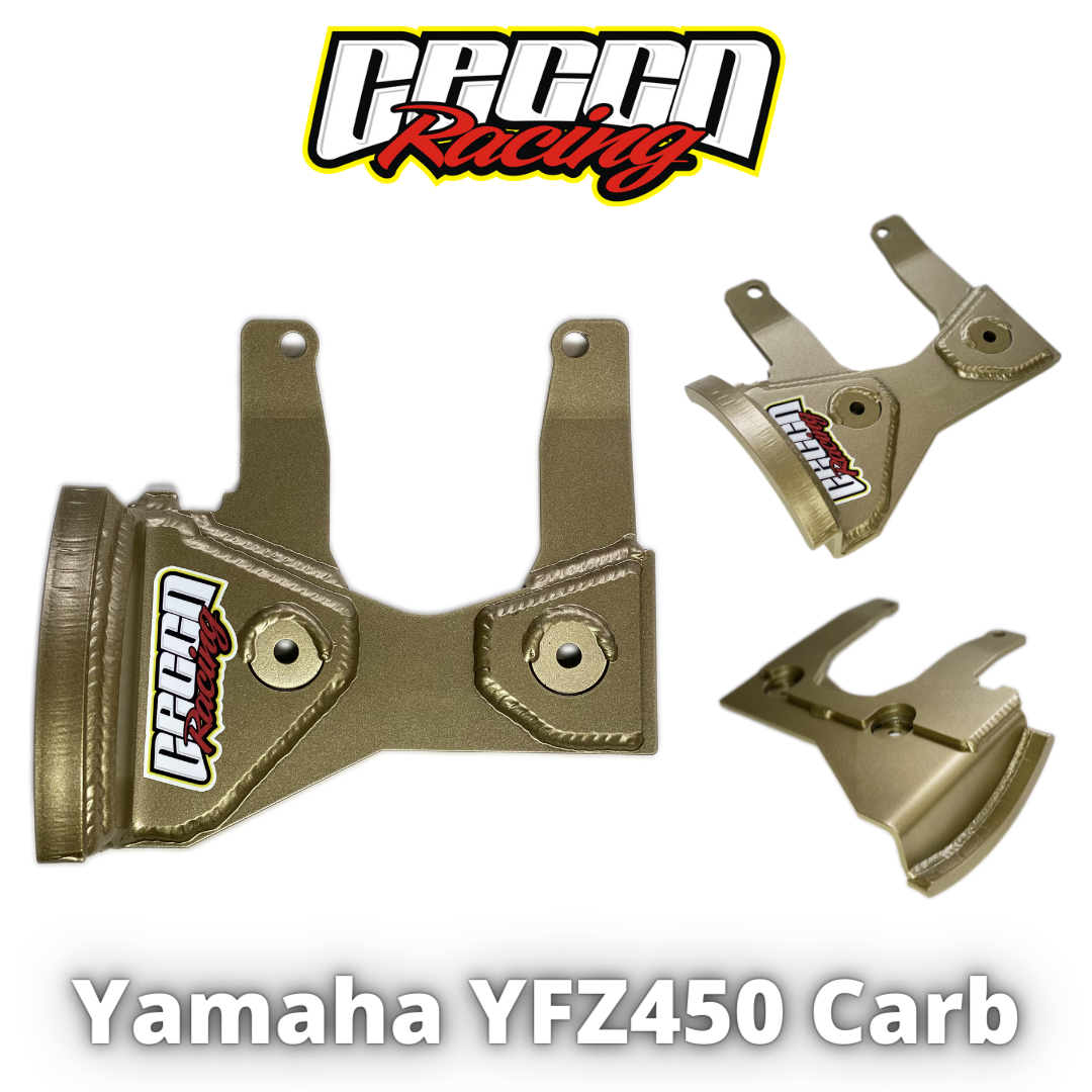YAMAHA YFZ450 CARB MODEL SWINGARM ROTOR GUARD SKIDPLATE